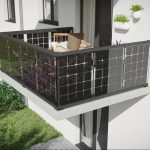 Solar Balkongeländer mit Photovoltaik