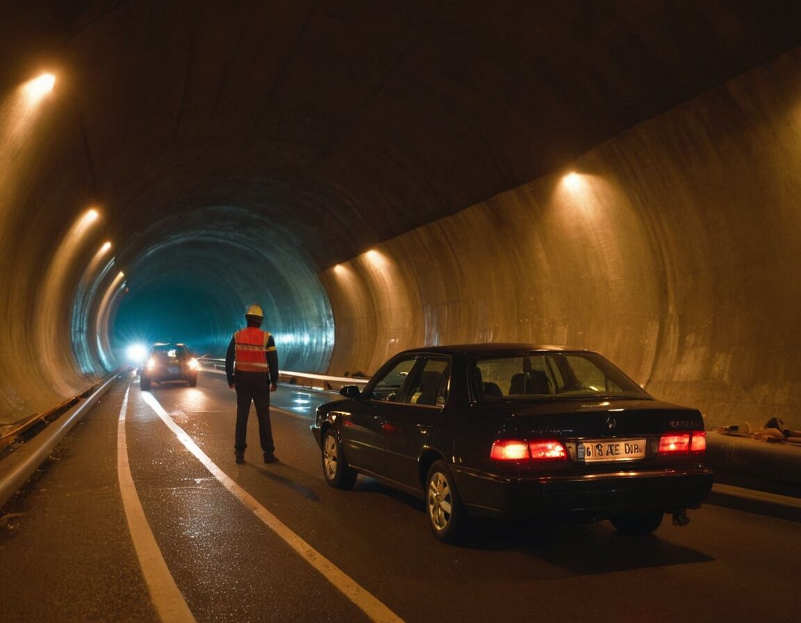 Unfall melden, Teilnahme am Unfallprotokoll dokumentieren - Was tun, wenn Sie im Tunnel einen Unfall bemerken? Tipps für die richtige Reaktion