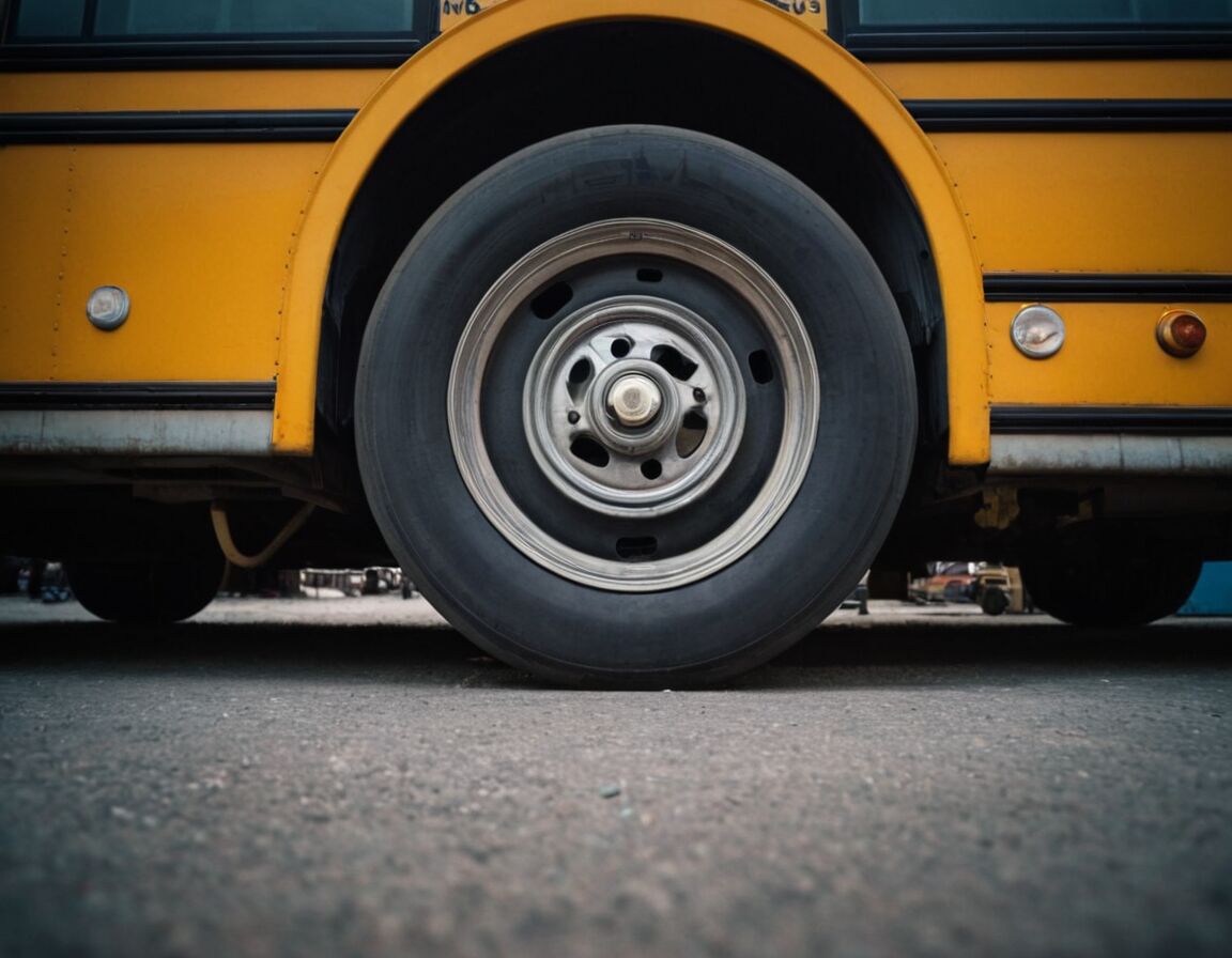 Inspektion und Wartung der Räder - Die Räder vom Bus: Technik und Sicherheit im öffentlichen Nahverkehr