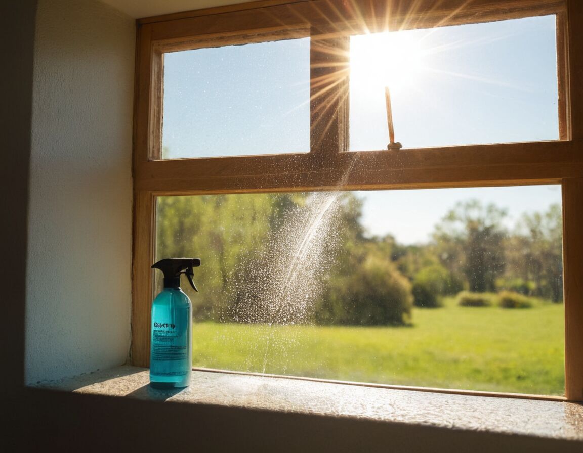 Verschmutzungen regelmäßig entfernen, um schweres Anhaften zu vermeiden - Fenster putzen mit Klarspüler: Tipps für streifenfreie Sauberkeit