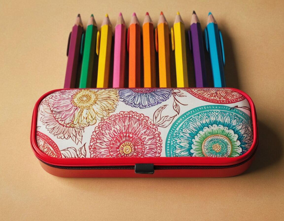 Edle Stiftebox mit personalisierten Schreibgeräten - Originelle Geschenke zur Einschulung: Kreative Ideen für einen unvergesslichen Start ins Schulleben