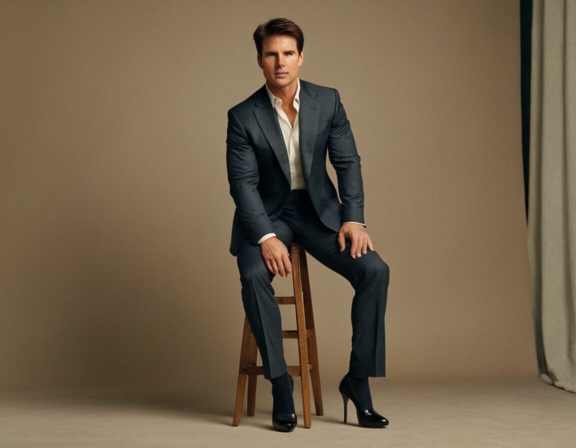 Cruise trägt oft Schuhe mit Absatz bei Auftritten - Wie groß ist Tom Cruise? Die Wahrheit über die Körpergröße des Hollywood-Stars