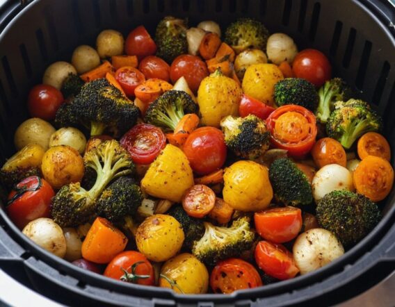 Gesunde Rezepte: Gemüse in der Heißluftfritteuse perfekt zubereiten