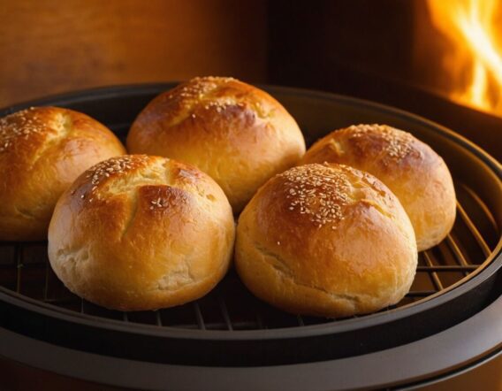 Brötchen im Airfryer aufbacken: So gelingt das perfekte Frühstücksgebäck
