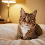 Wenn die Katze ins Bett pinkelt: Ursachen und Lösungen für das Problem