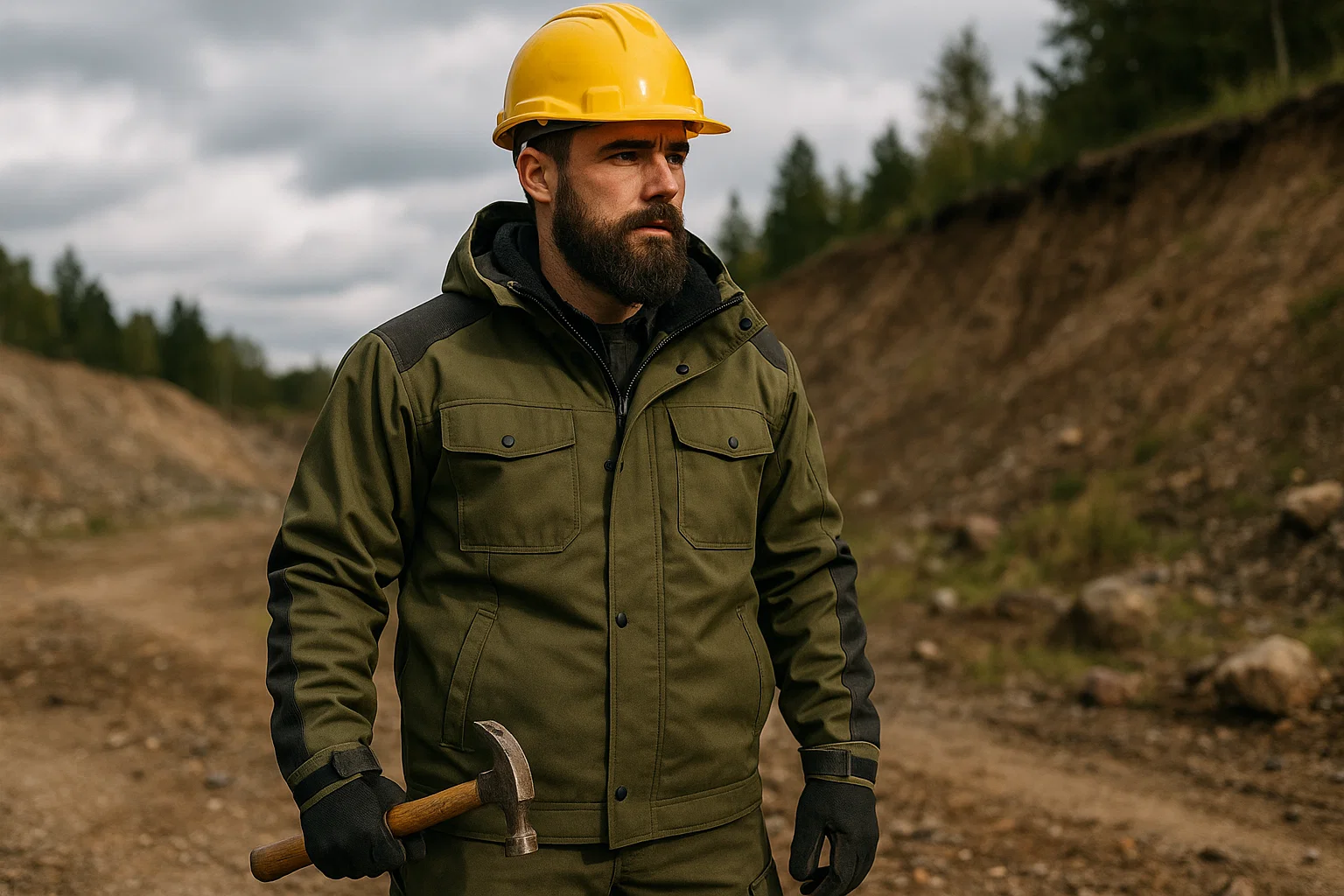 Outdoor-Arbeitsjacke