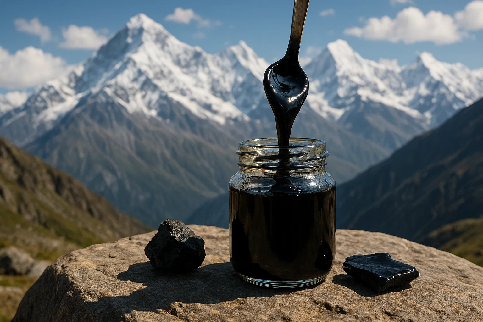 Himalayas Naturwunder: Shilajit
