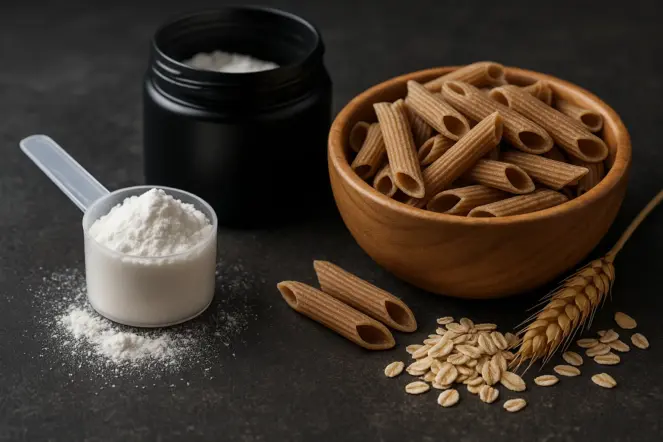 Kreatin und Kohlenhydrate