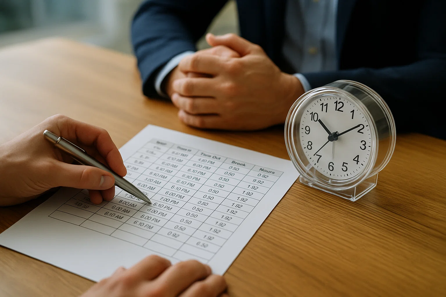 Arbeitszeiterfassung