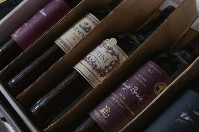 Wein Rollenetiketten