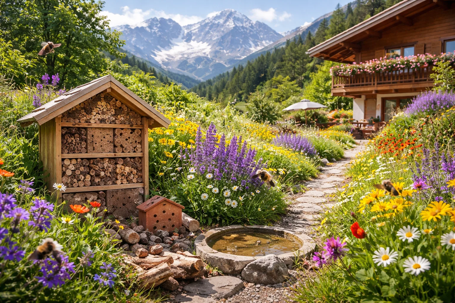 bienenfreundlicher Garten