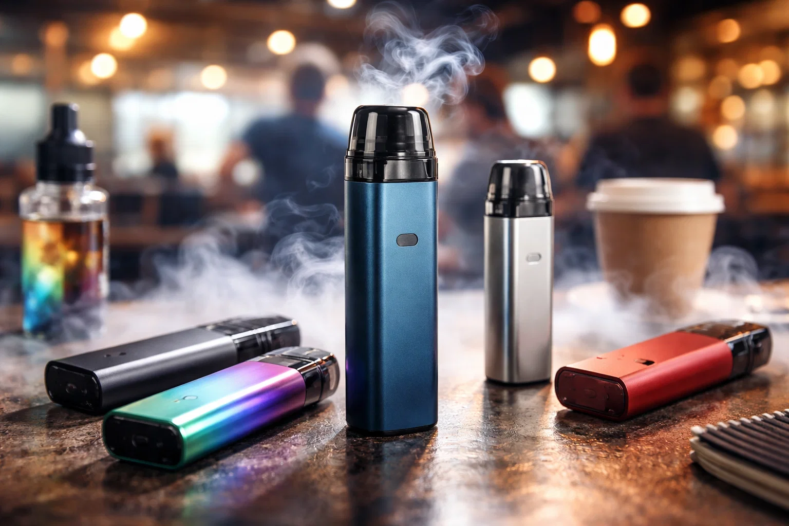 Geschmacksviefalt von Vapes