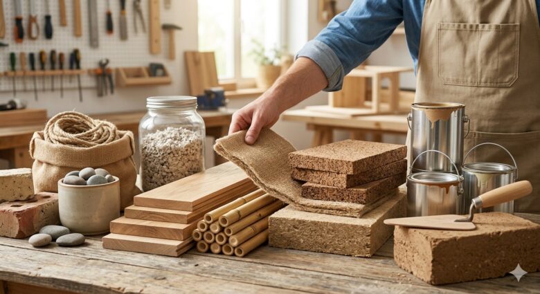 Materialien im Heimwerkbereich