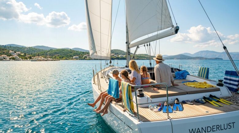 Familienurlaub auf dem Wasser