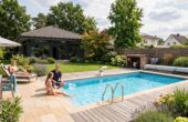 Pool im Garten